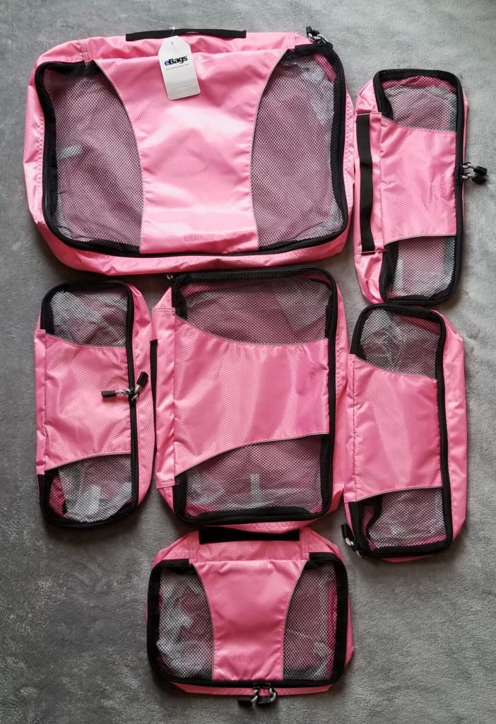 packing cubes, to pack more in your suitcase